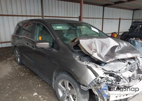 2020 Honda Odyssey Ex-L/Ex-L W/Navi Res z USA, uszkodzony, nr VIN 5FNRL6H72LB059446